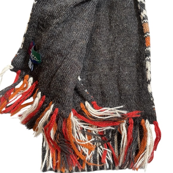 INTIWARA 100% Alpaca Scarf Hand Made In Bolivia - Picture 3 of 8